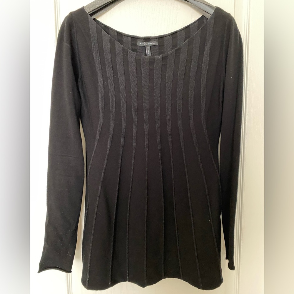Sarah Pacini Black Sweater